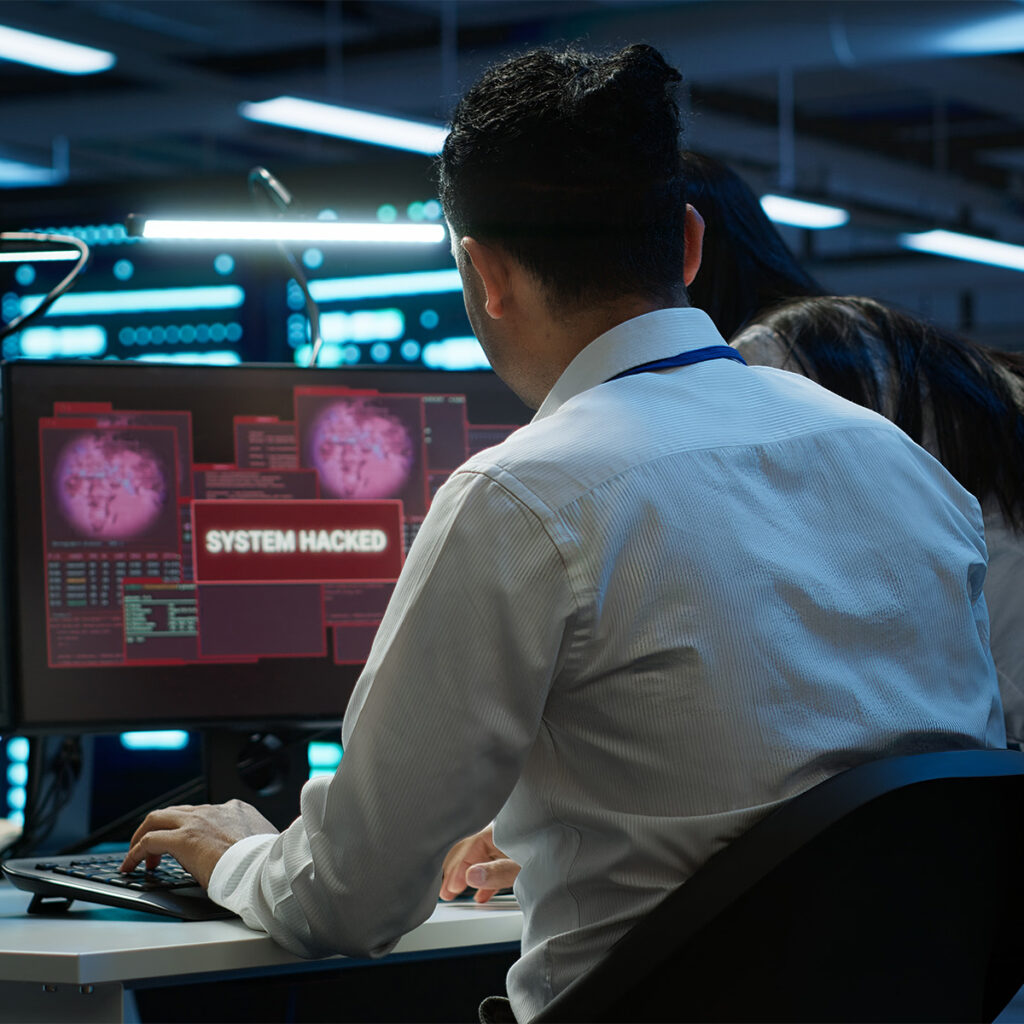 system hacked in a small business because of lack of cyber security protections