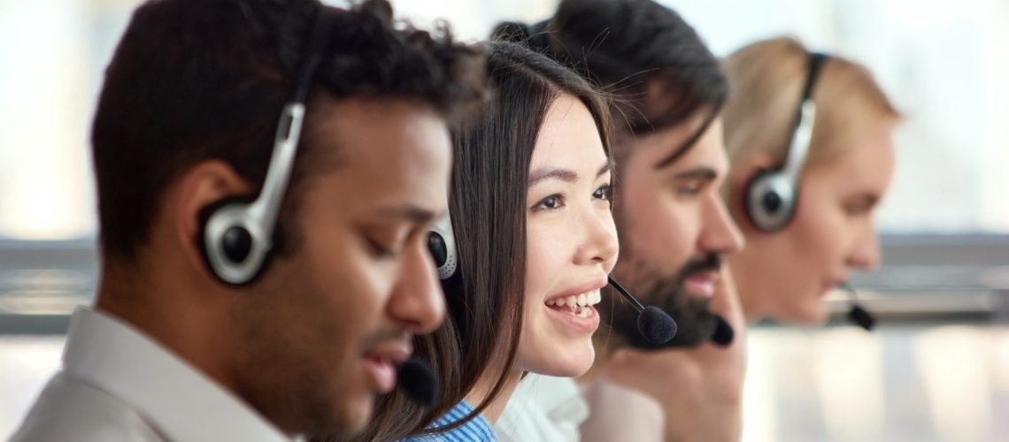 four support phone operators at workplace 2021 11 02 01 40 32 utc scaled